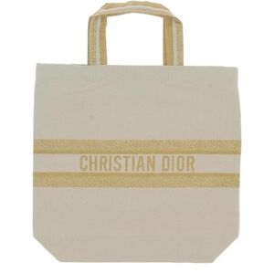 DIOR Tote Bag GARDEN of DREAMS Novelty Holiday VIP gift White Ivory JP New